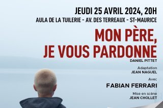L'affiche de la pièce de théâtre.